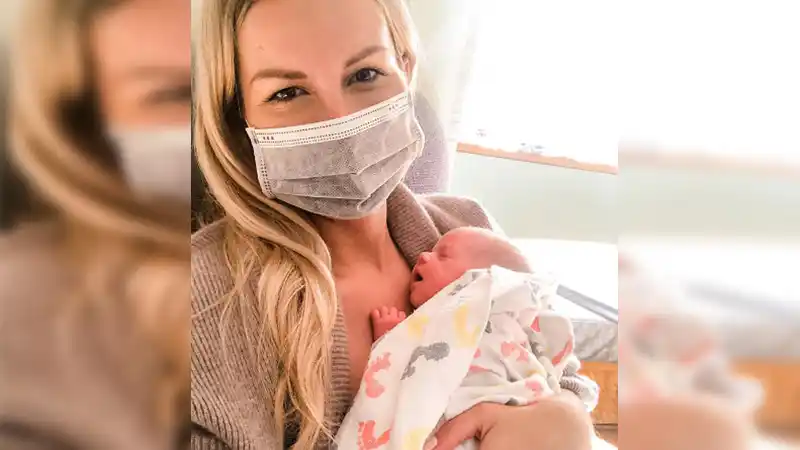 Dio a luz mientras estaba en coma por coronavirus: "Soy un milagro andante"