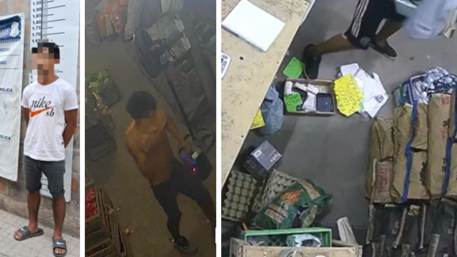 Lo encontraron vendiendo la mercadería que había robado de un comercio