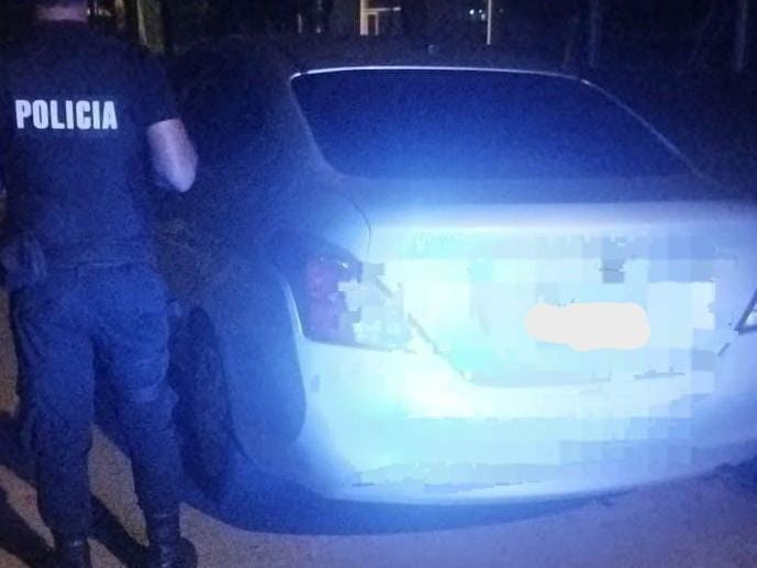 Encontraron en barrio Antártida un automóvil robado en Lehmann