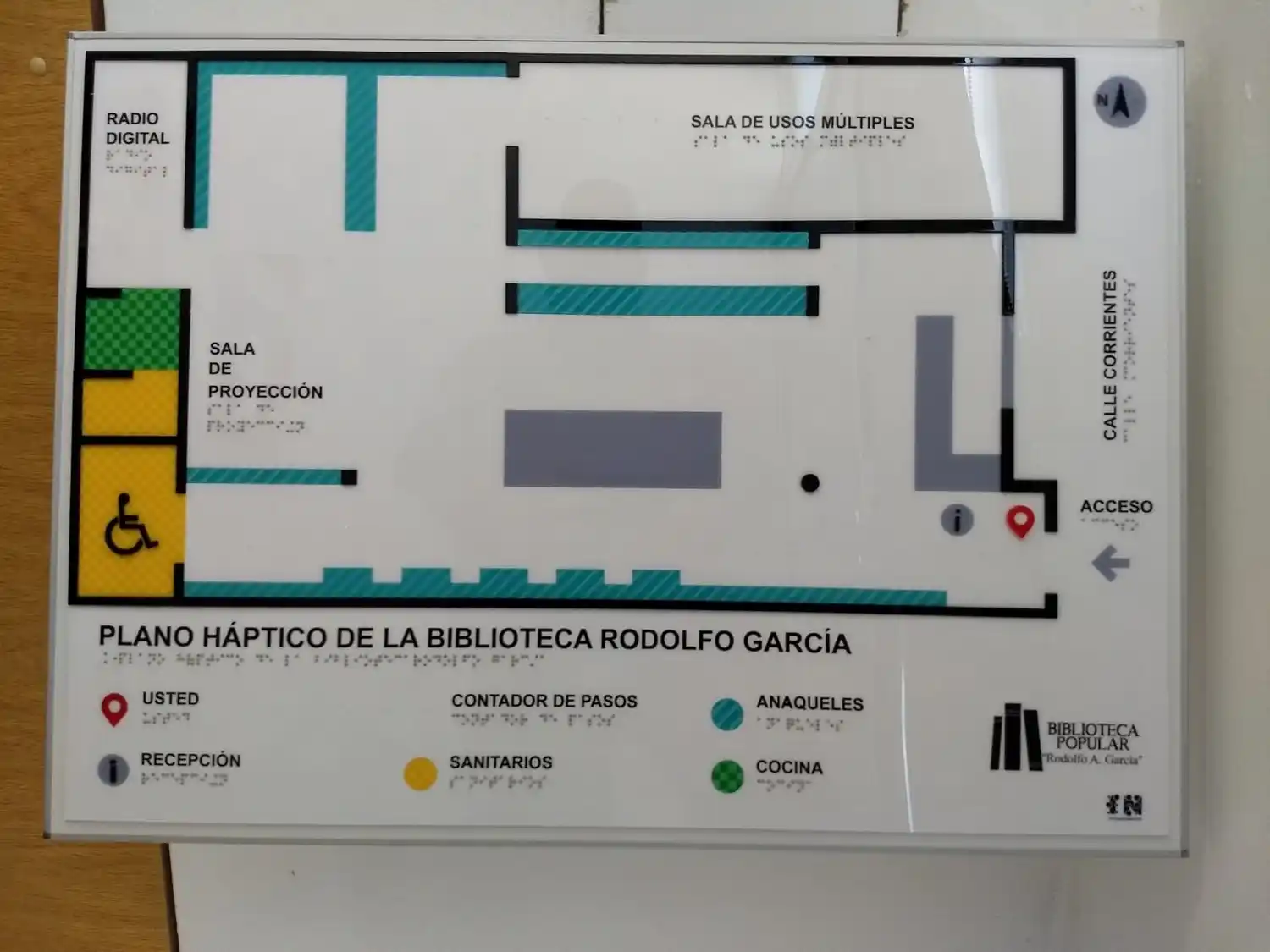 La biblioteca “Rodolfo García” inaugurará un sistema para personas con problemas de visión