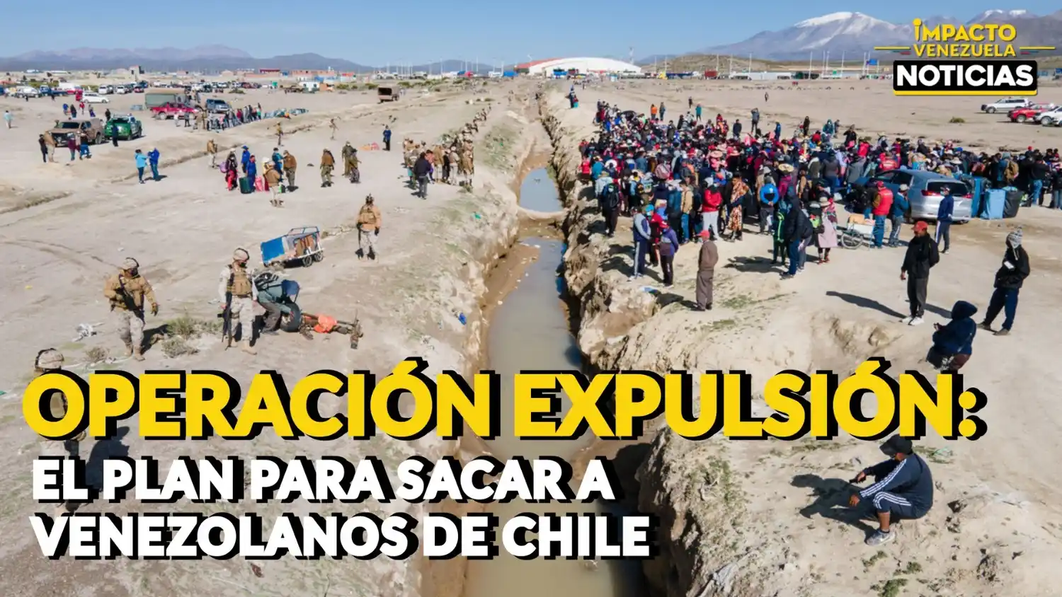 CERCO TOTAL: el plan para sacar venezolanos de Chile - VIDEO
