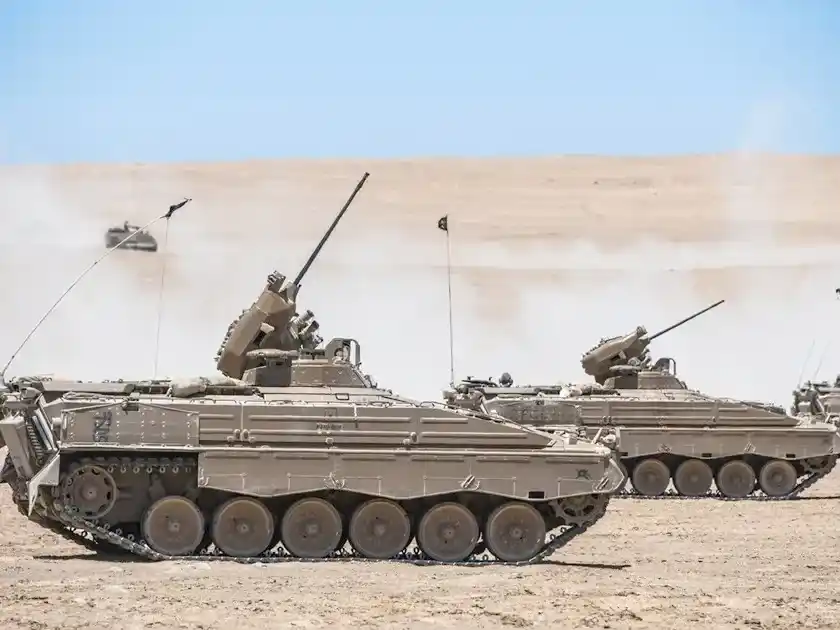 El blindado Marder 1A3, un pilar de la modernización de la fuerza terrestre chilena.