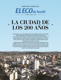 La edición especial de El Eco por el bicentenario estará disponible para los suscriptores en formato PDF