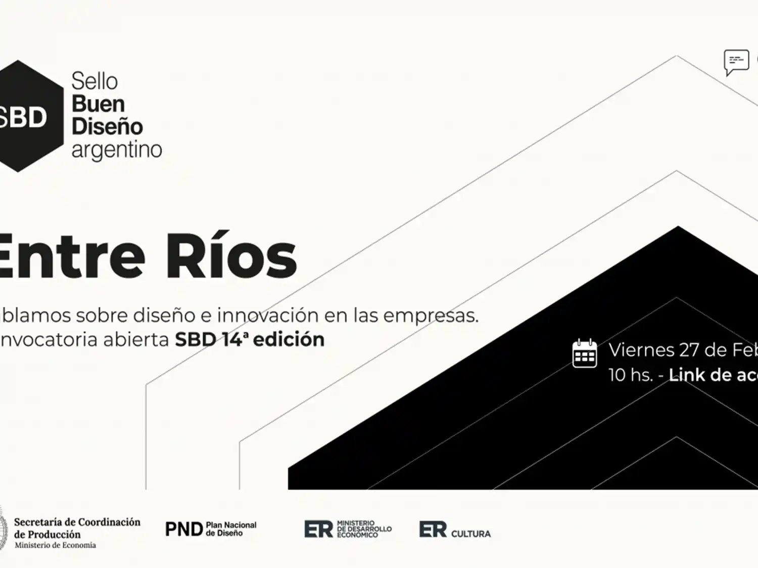 Charla informativa sobre la 14° edición del Sello de Buen Diseño Argentino