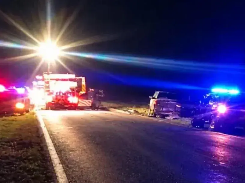 El siniestro ocurrió el sábado por la noche en un tramo que conecta las localidades de Monje y Díaz, en el departamento de San Jerónimo