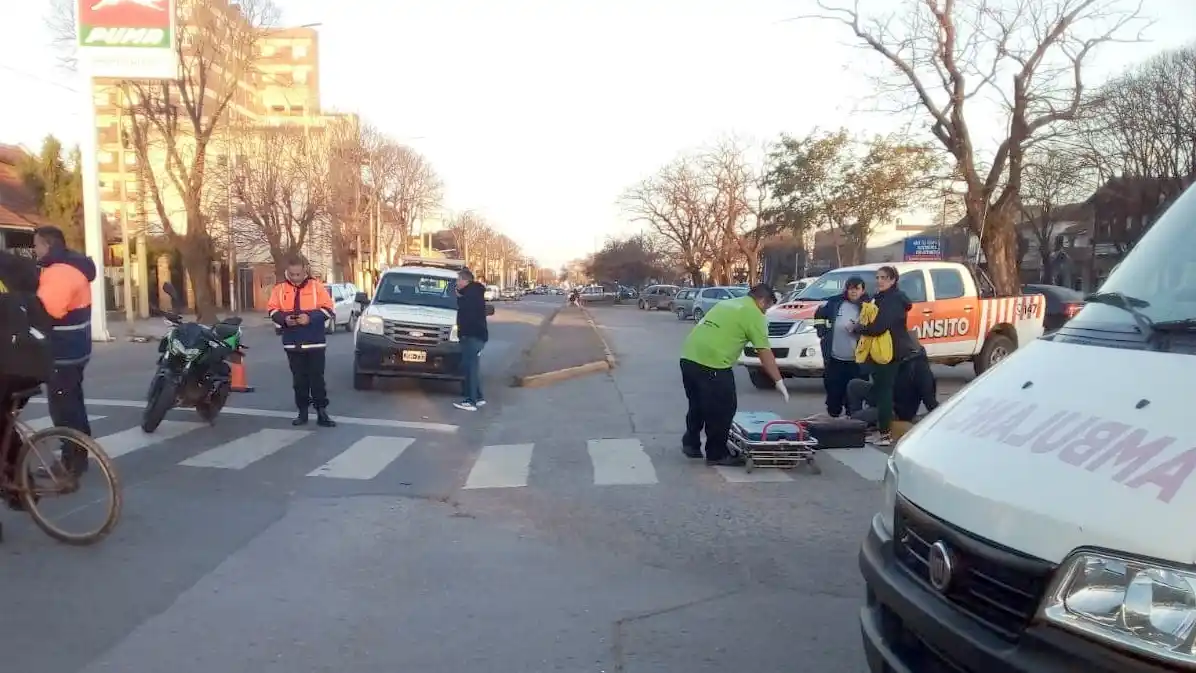 Accidente en 59 y 46