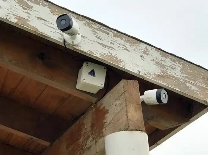 Renovaron cámaras de seguridad en la planta de tratamiento