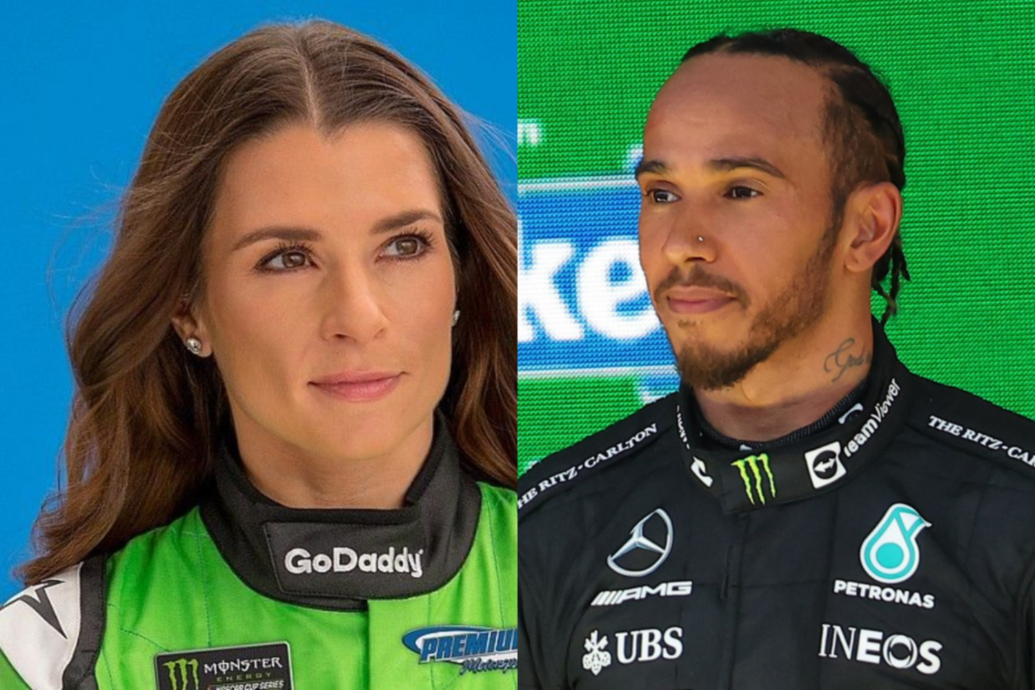 La leyenda de NASCAR Danica Patrick ataca a Lewis Hamilton 