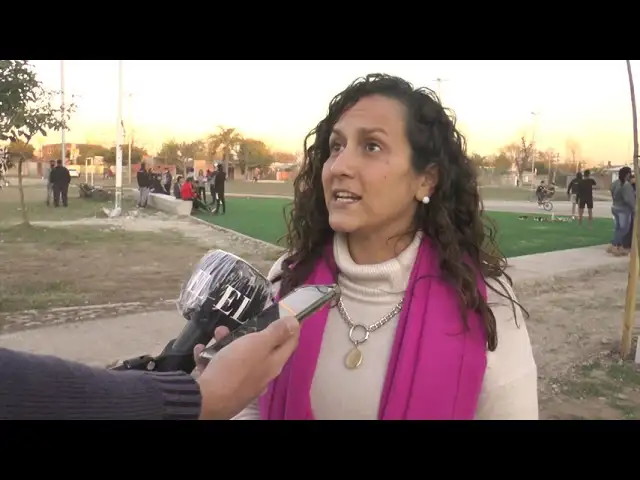 Recorrida por las obras de iluminación de barrio Scarafía