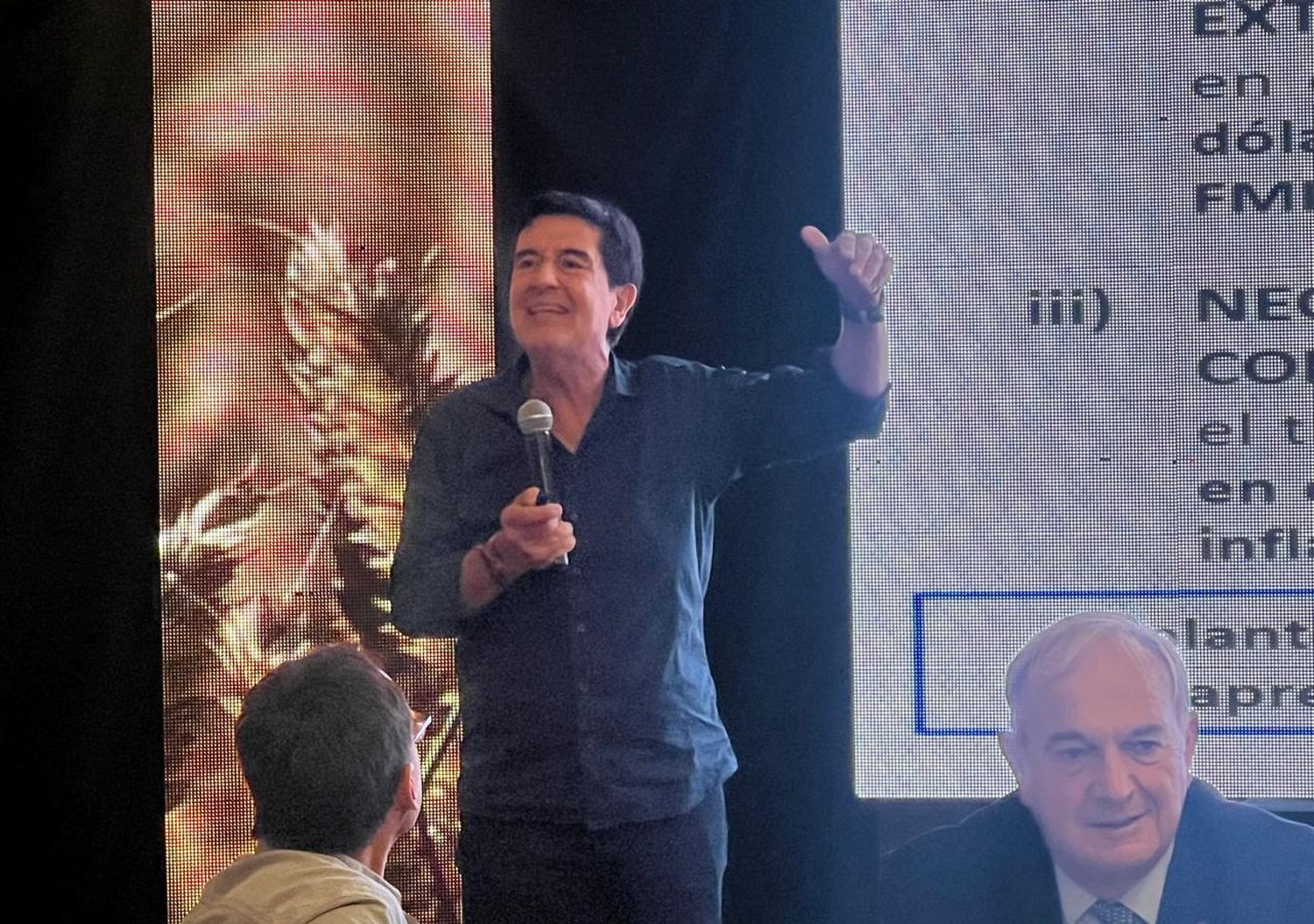 Conferencia. Brindó ayer el conocido economista y ex funcionario de gobierno