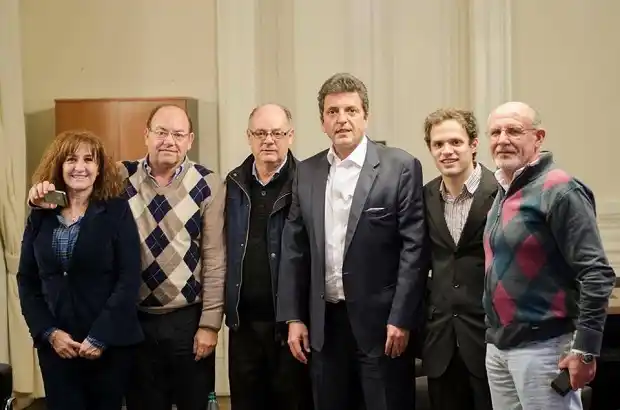 Massa se reunió con Martínez Garbino, Tassistro y Bahler