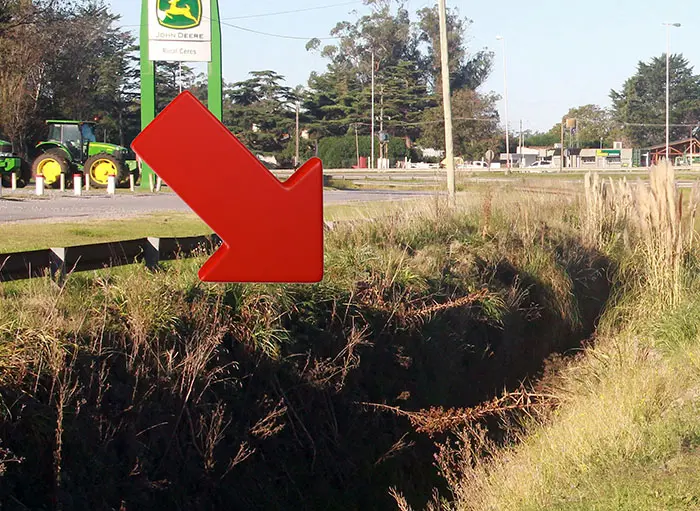 Proyecto. Entubarán un canal hacia el río