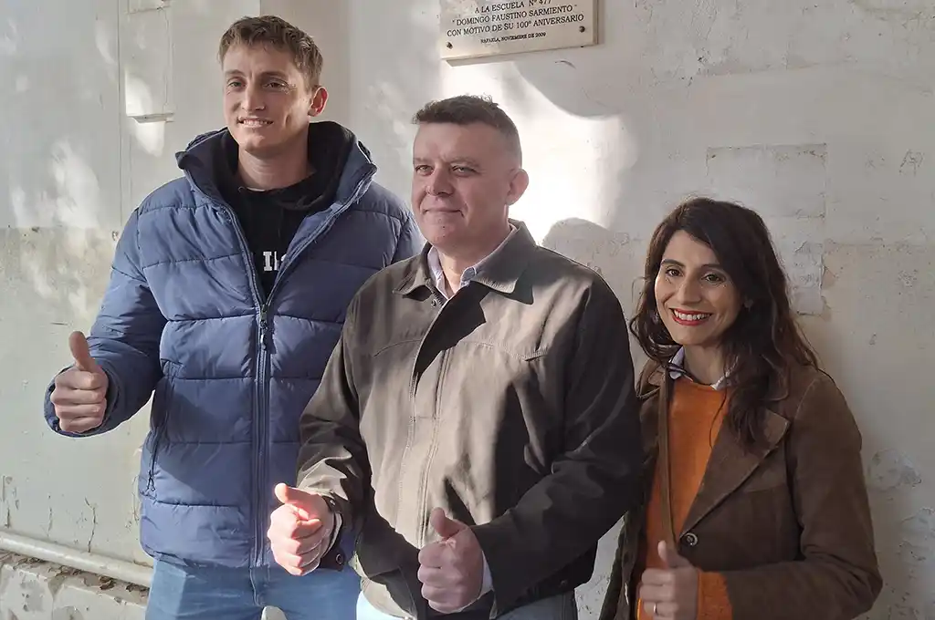 Fabricio Dellasanta, candidato a concejal de LLA | Crédito: RADIO RAFAELA - 1