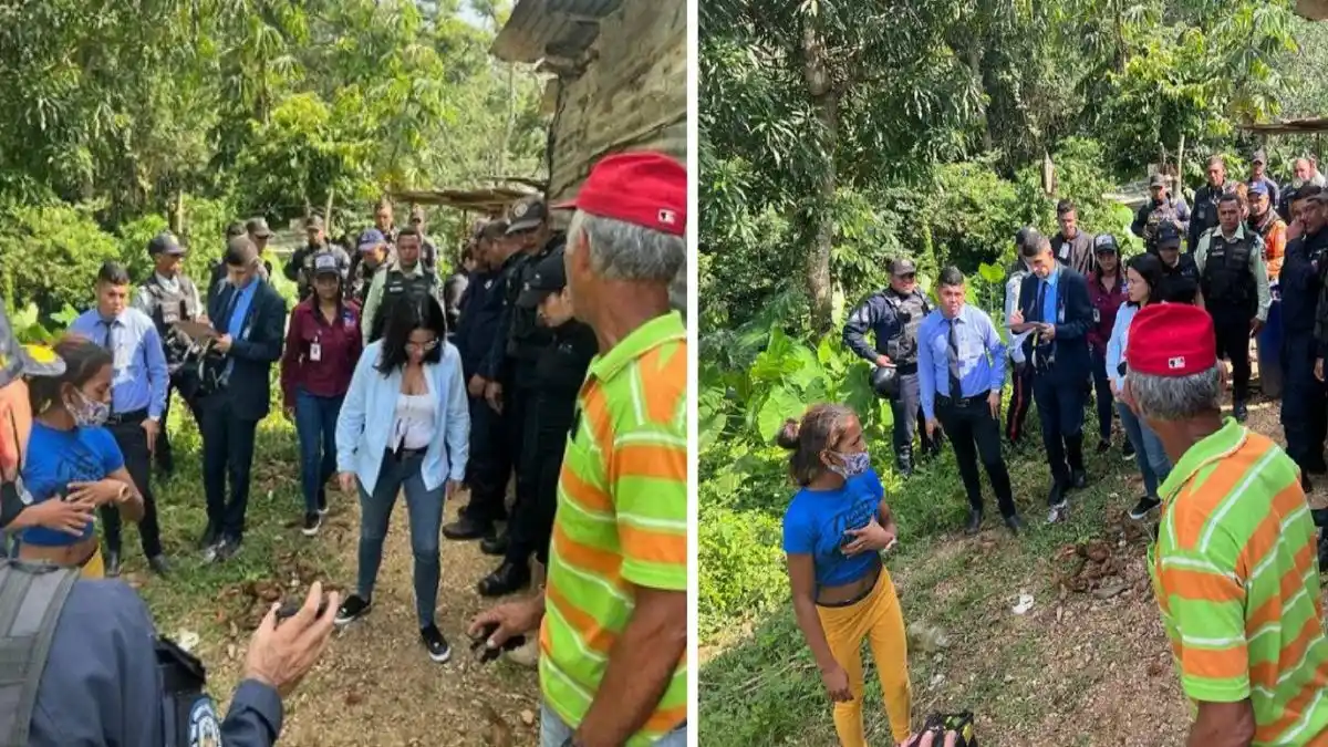 PRESOS LA MADRE Y LOS ABUELOS de la niña que fue asesinada en Pao Cachinche de un golpe en la cabeza