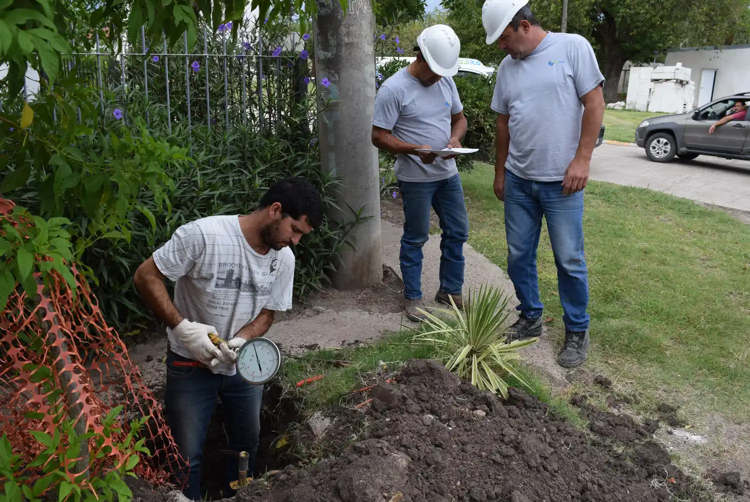 Inauguran la obra de ampliación de la red de gas natural