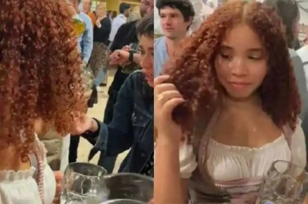 El video fue grabado en el festival de Oktoberfest.