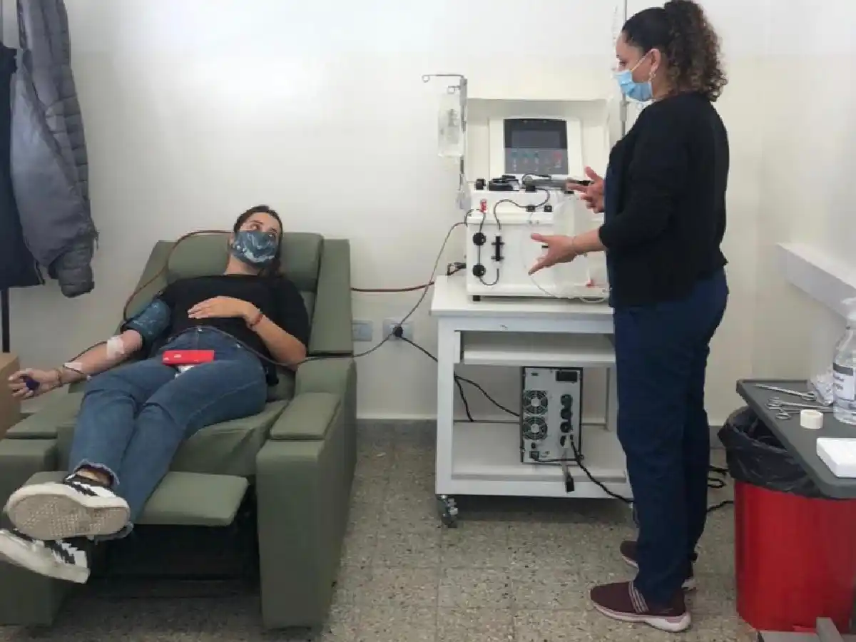 El Hospital Iturraspe  recibió el equipo de aféresis para obtener plasma  