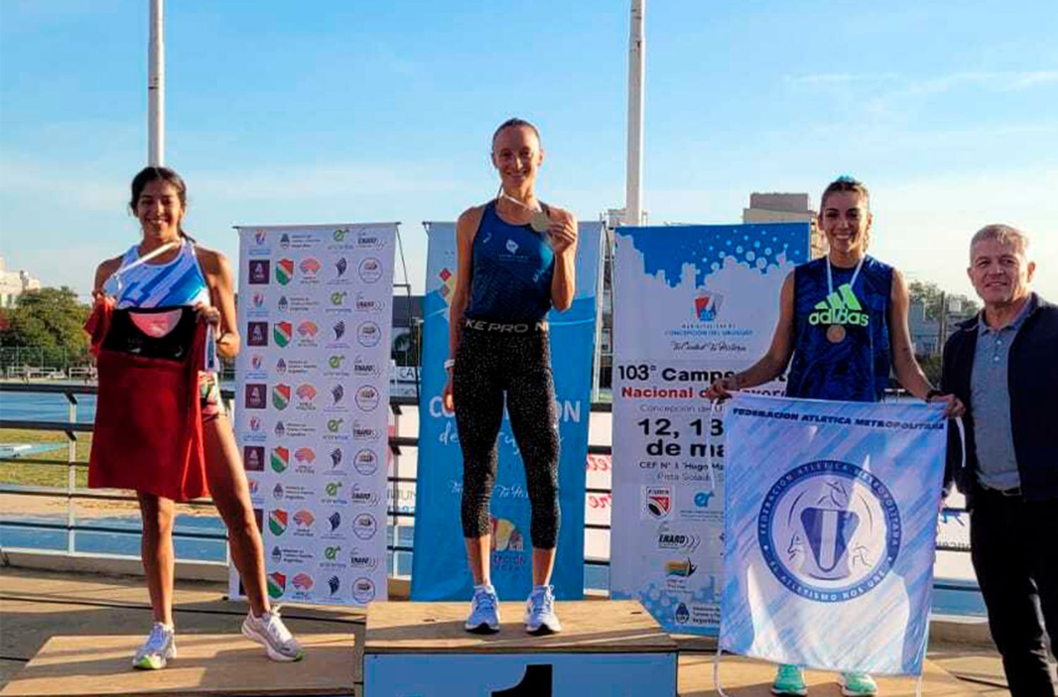 Gran actuación bonaerense en el Nacional de mayores de atletismo