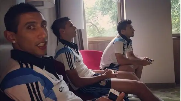 La Selección Argentina se relaja en la previa del amistoso con Alemania