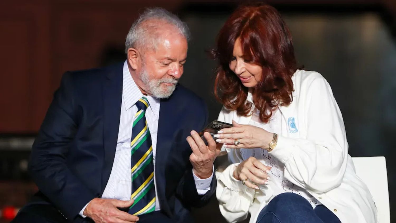Cristina Kirchner está reunida con Lula Da Silva en su casa del barrio de Constitución
