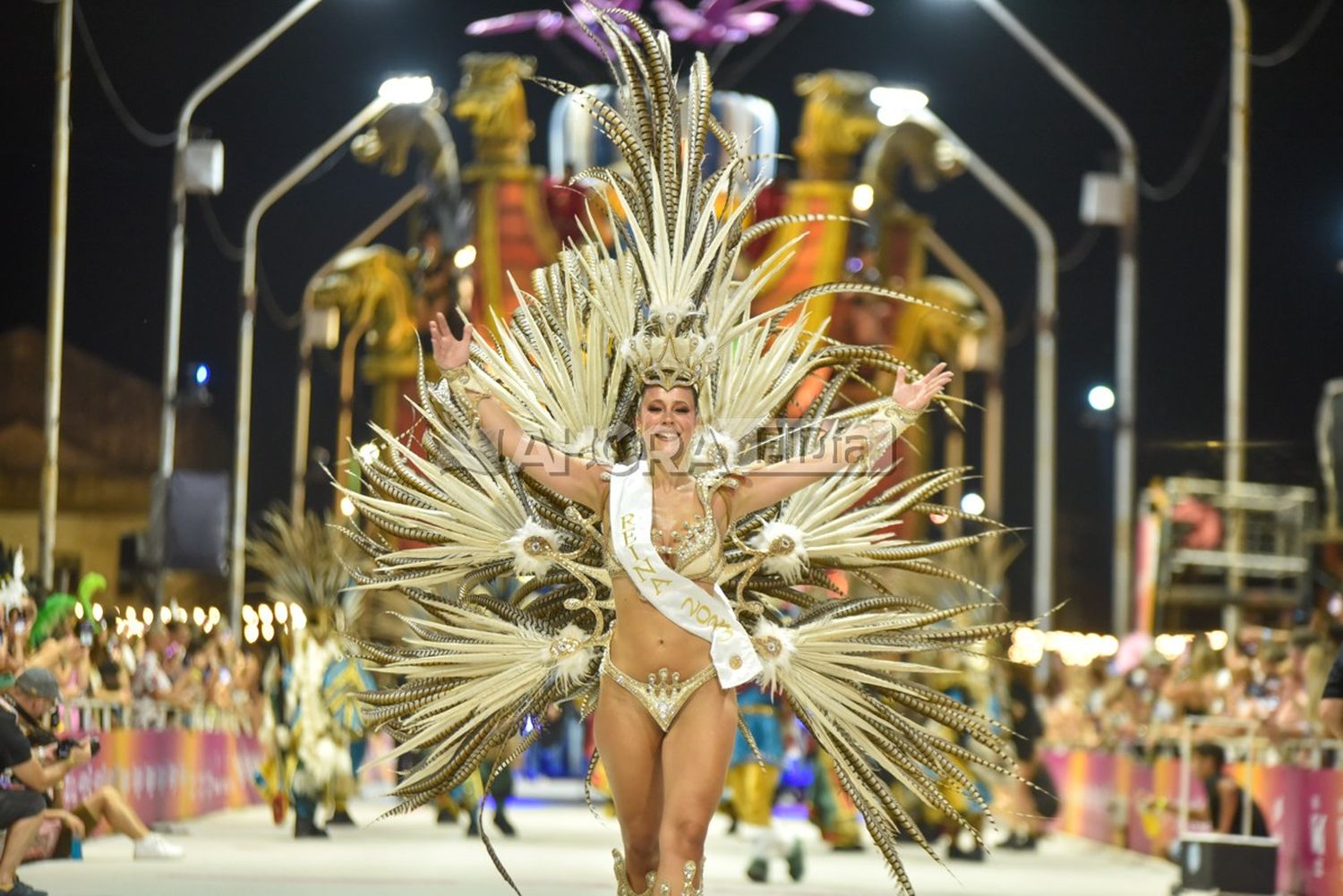 Durante las diez noches de la edición 2024, Andi deslumbró a los presentes en el Corsódromo.