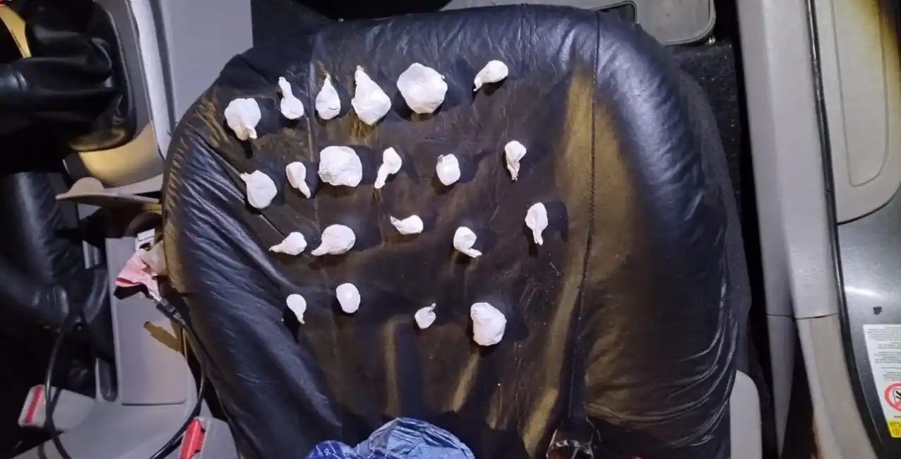 Un remisero cordobés fue detenido por transportar cocaína en su vehículo