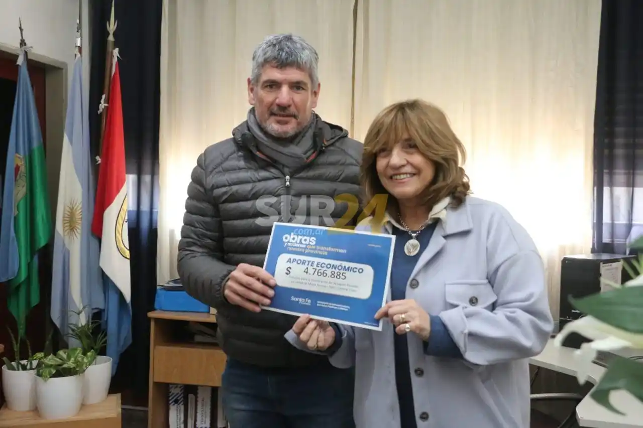 María Teresa: firma de convenio para realizar importantes estudios hídricos.