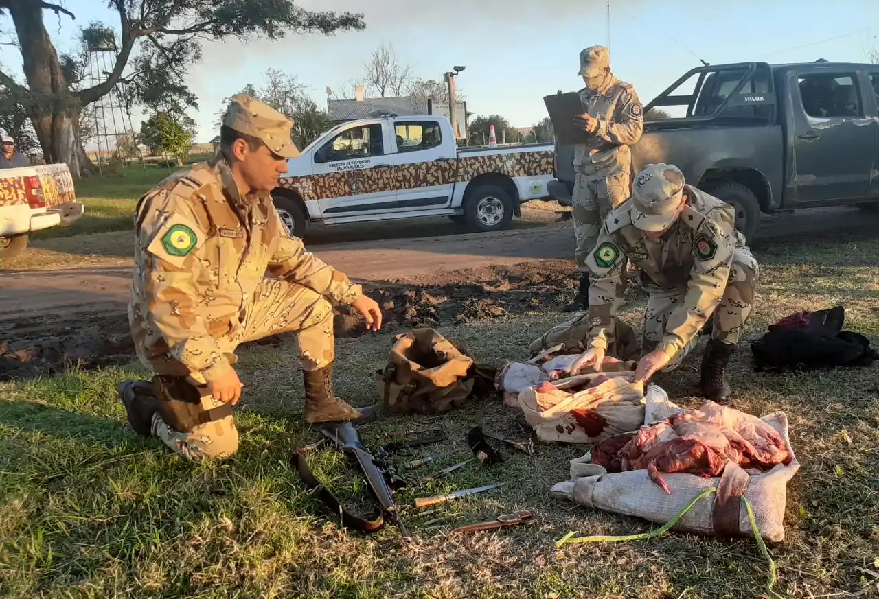 Secuestraron tres armas de fuego en dos procedimientos por caza ilegal