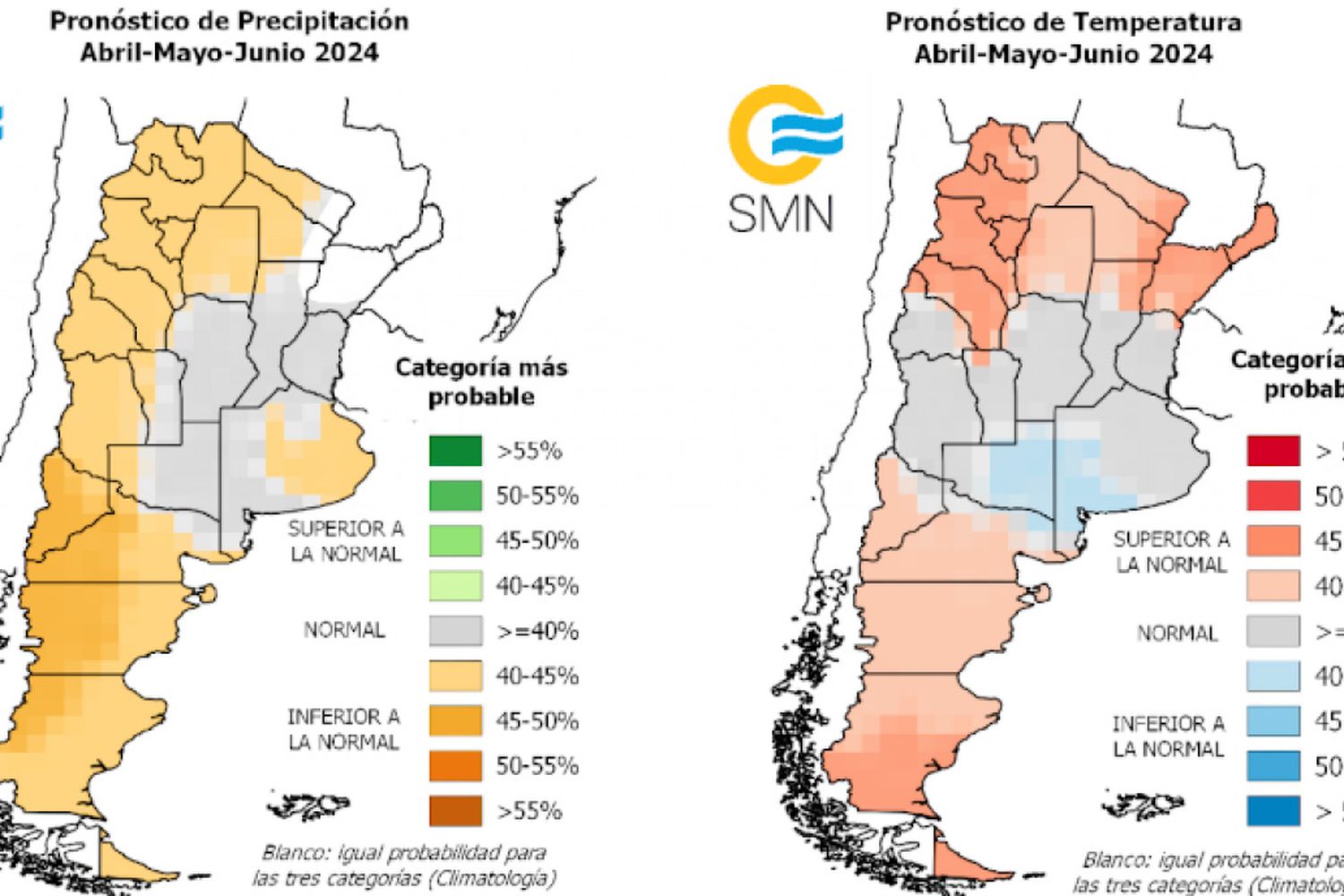 Clima: Un escenario neutro se puede esperar este invierno