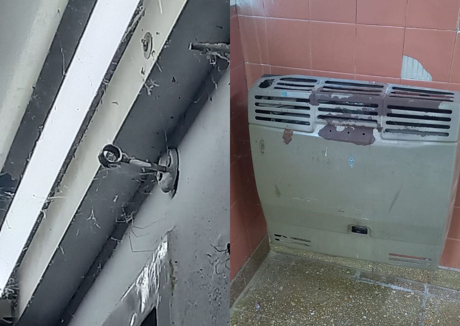Hospital: es increíble la mugre y el abandono