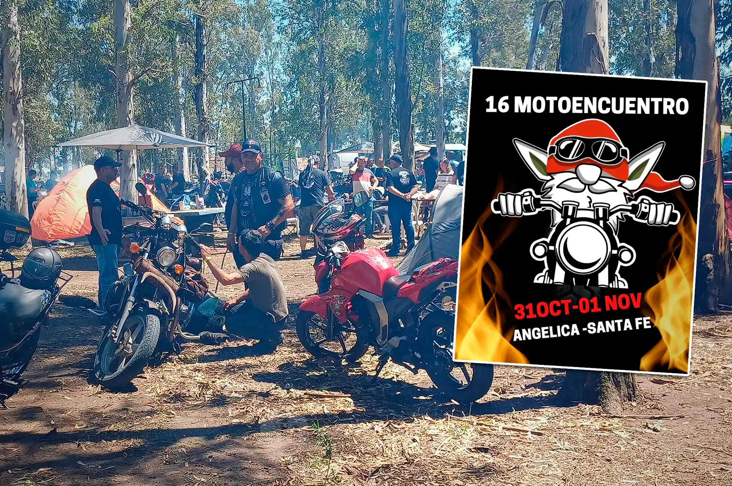 Angélica se prepara para vivir la 16ª edición del tradicional motoencuentro: "La idea es que se sientan como en casa"