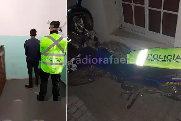 Frontera: en un operativo de tránsito detuvieron a un joven con droga en su poder