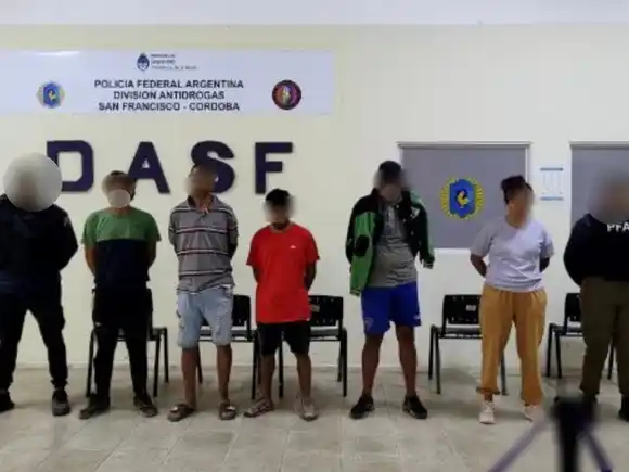 Desmantelaron una banda que vendía drogas en la provincia