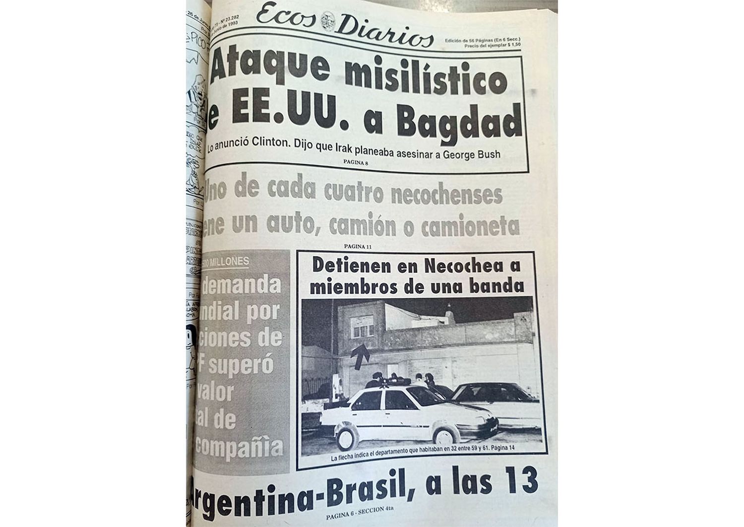 Domingo 27 de junio de 1993