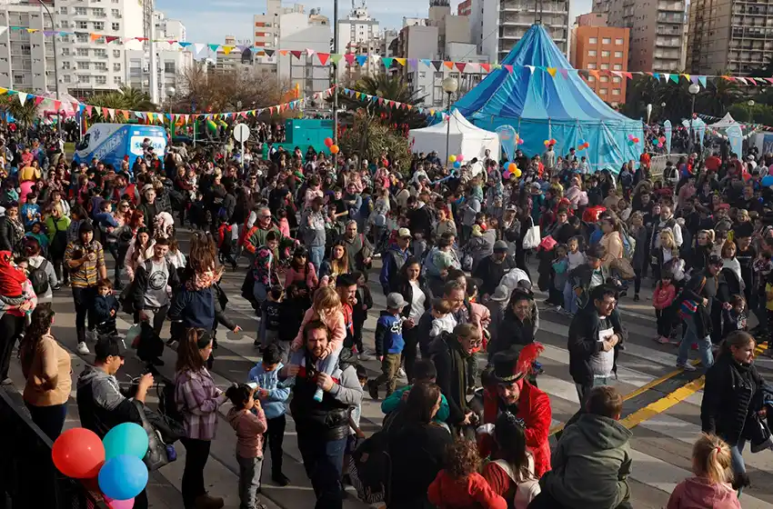 Las últimas vacaciones de invierno en Mar del Plata.