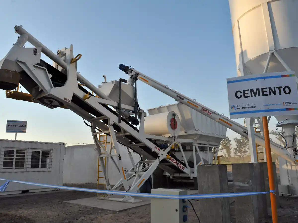 La planta hormigonera duplicará su capacidad de producción