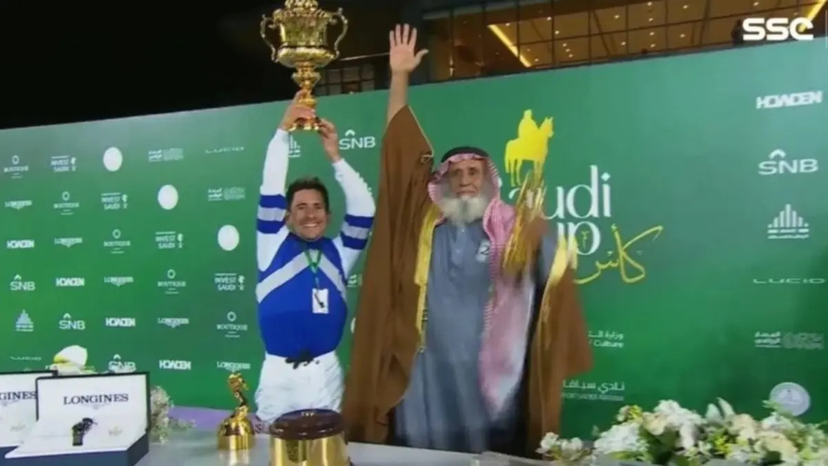 Jinete venezolano Junior Alvarado gana la carrera más millonaria del mundo (VIDEO)