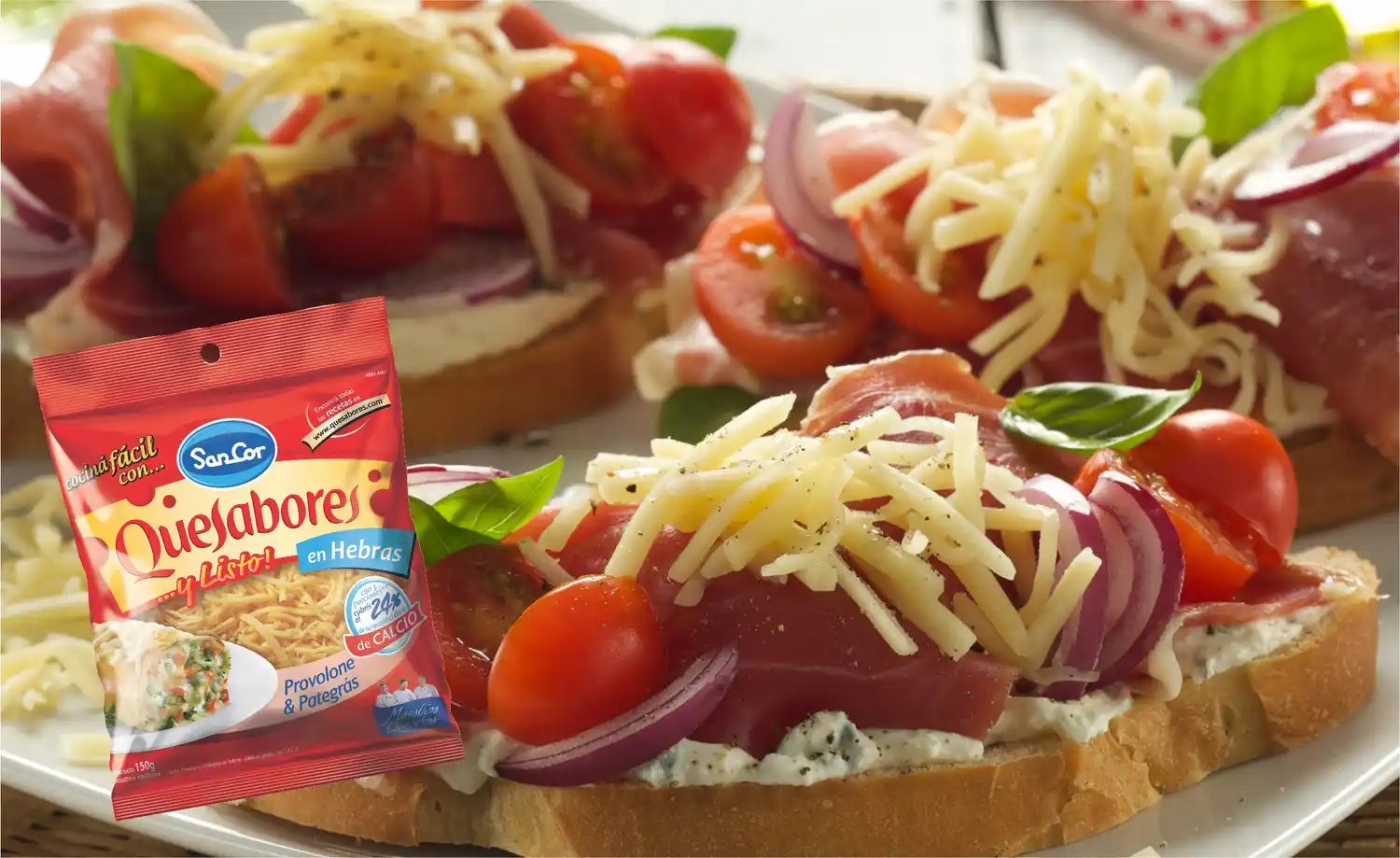 SanCor presenta Quesabores en Hebras