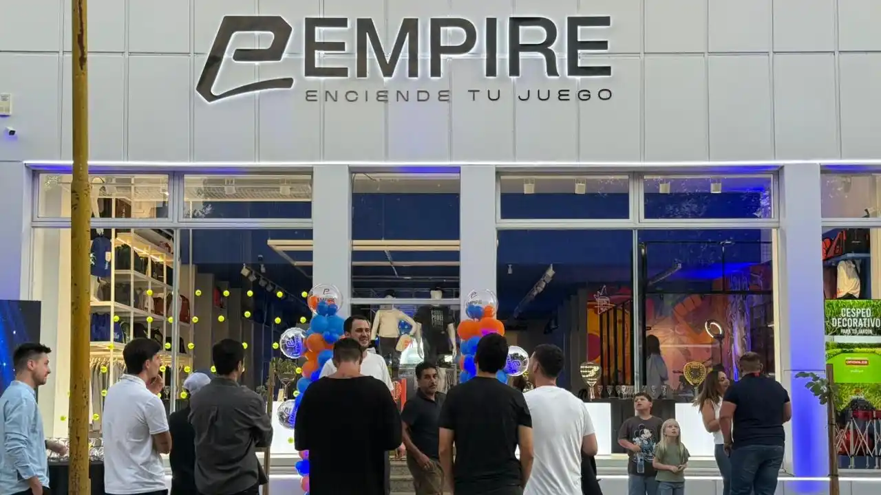 El local comercial de Empire sobre Bv. 9 de Julio.