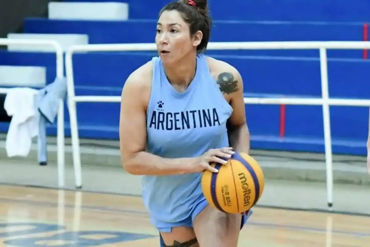 Una gualeguaychuense entrena con la Selección Argentina de Básquet 3x3