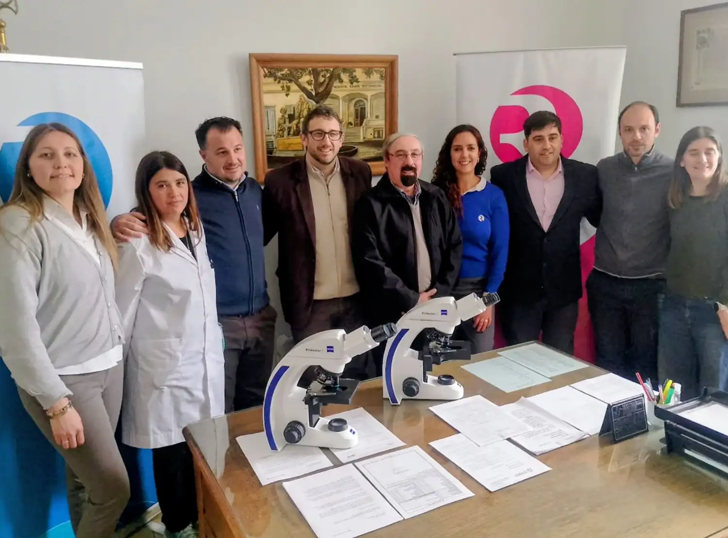 microscopios Hospital Santamarina - 1