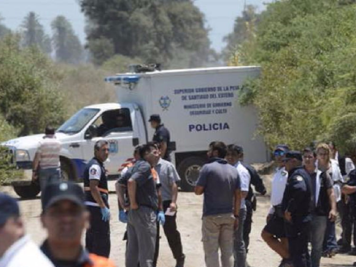Hallaron a dos personas degolladas y quemadas en Santiago del Estero