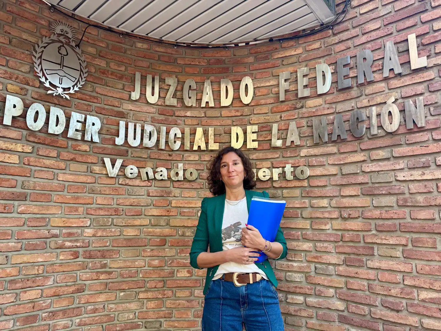 Di Gregorio en el Juzgado Federal.