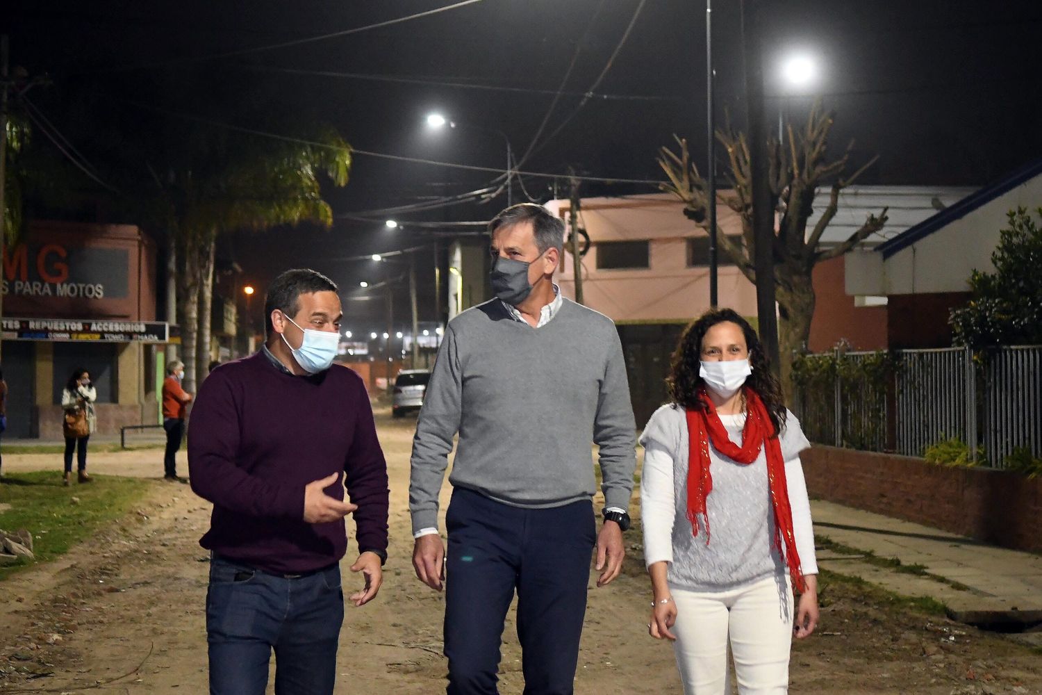 Santa Fe se ilumina: barrio Liceo Norte estrenó su alumbrado público