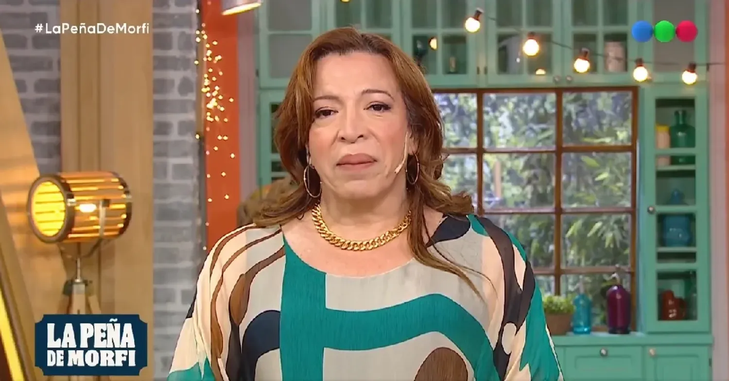 Lizy Tagliani se quebró en la TV.