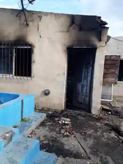 Perdió su hogar en un voraz incendio, por lo que decidió llevar a cabo una colecta solidaria