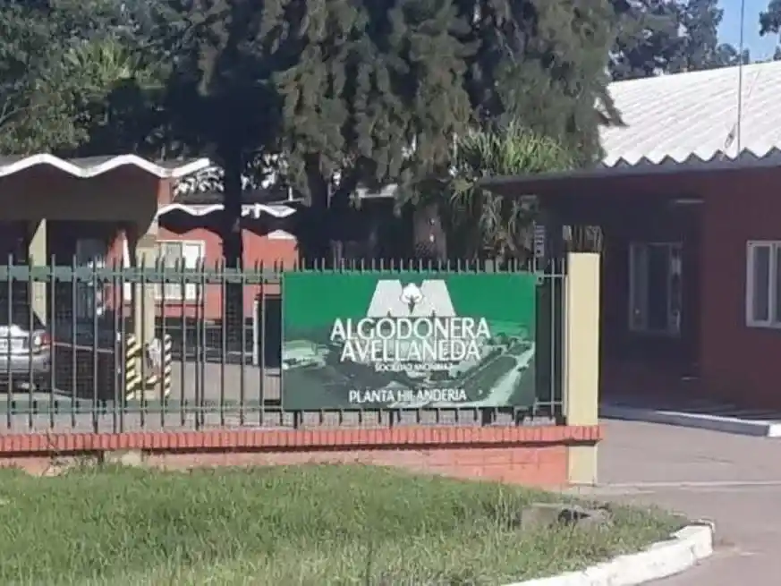 La planta ubicada en el Parque Industrial de Reconquista se encuentra sin actividad. Foto: Gentileza