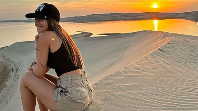 El atardecer "mágico” de Antonela Roccuzzo y un detalle que llamó la atención