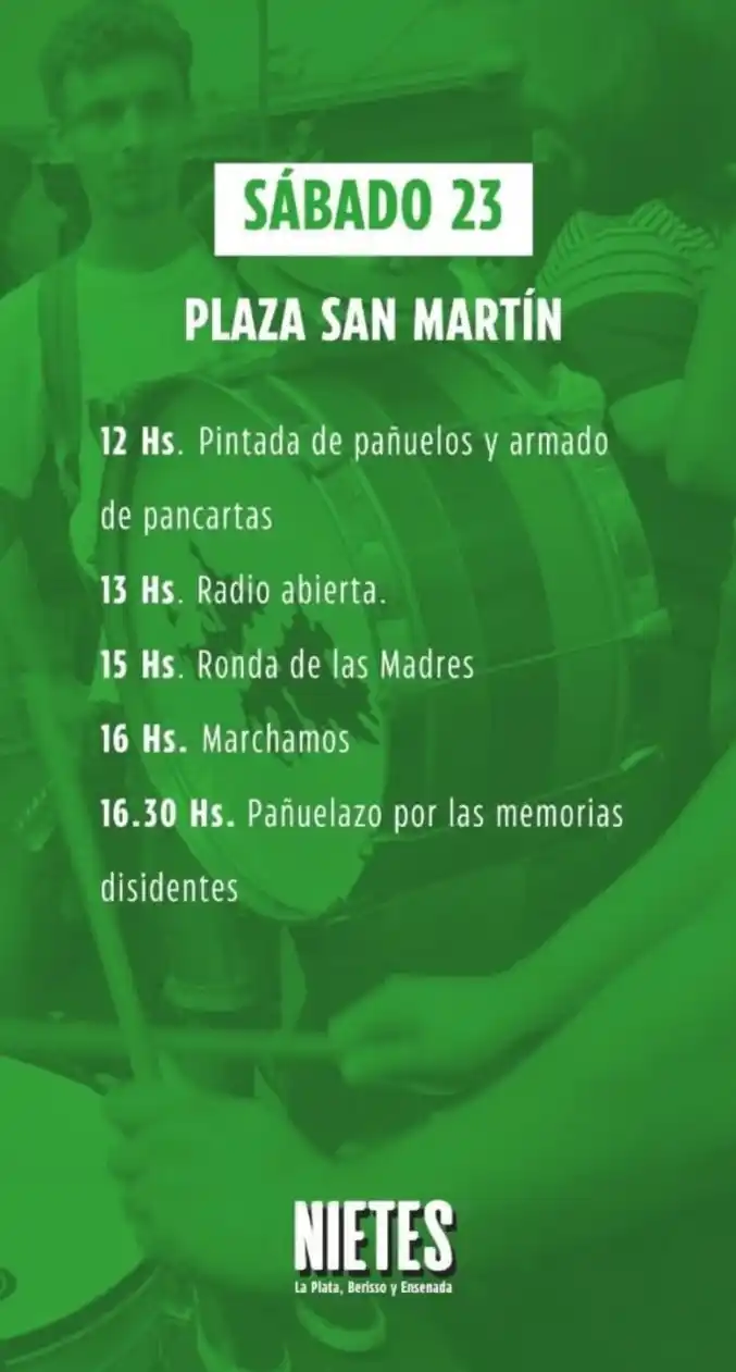 Convocatoria de Nietes.