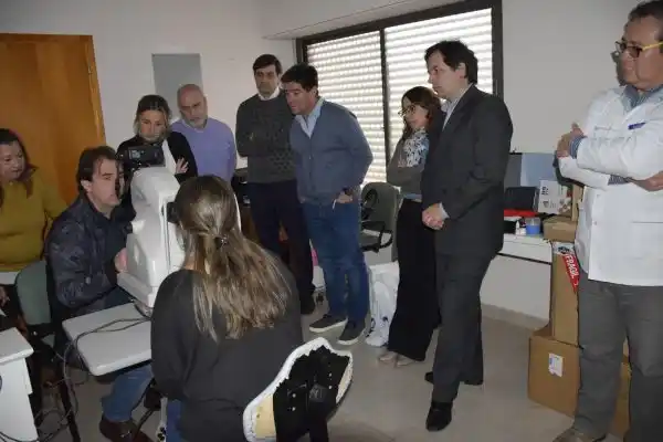 Hospital de San Cayetano recibió un retinógrafo